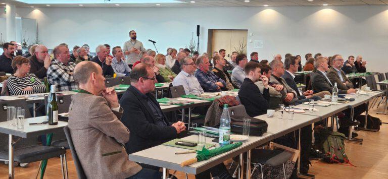 Tagung für die forstwirtschaftlichen Zusammenschlüsse in Thüringen auf der Messe in Erfurt