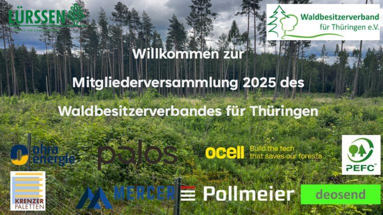 Einladung zur Mitgliederversammlung / Vorstandswahl Waldbesitzerverband